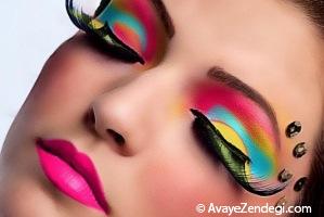  نشانه‌های آرایش غلیظ 