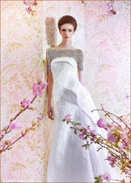  مدل های لباس عروس 2015 برند Angel sanchez usa 