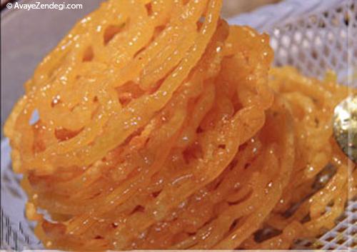 طرز تهیه زولبیا طرز تهیه زولبیا