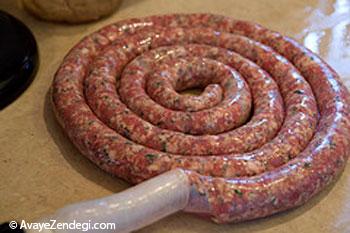 طرز تهیه سوسیس ایتالیایی در منزل طرز تهیه سوسیس ایتالیایی در منزل
