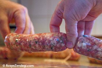طرز تهیه سوسیس ایتالیایی در منزل طرز تهیه سوسیس ایتالیایی در منزل