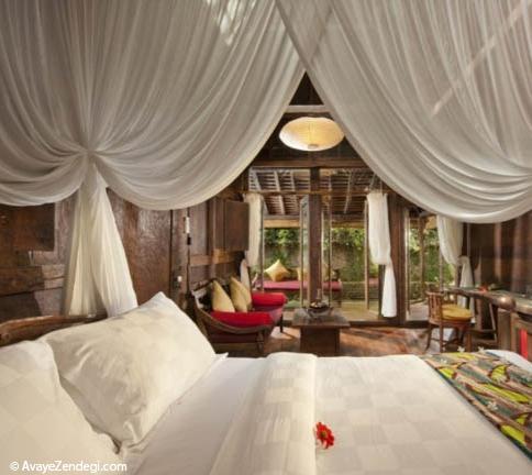  هتلی در بالی با کفپوش های شیشه ای 