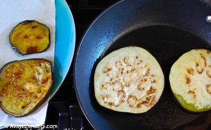 طرز تهیه بورانی بادمجان طرز تهیه بورانی بادمجان