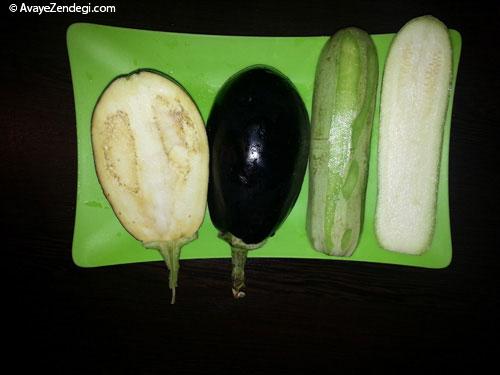 بادمجان شکم پر، خوشمزه و انرژیزا بادمجان شکم پر، خوشمزه و انرژیزا