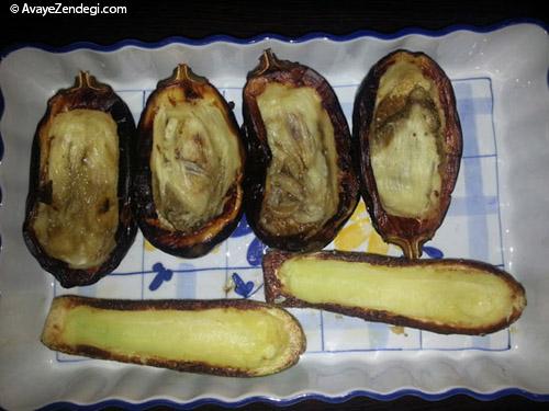 بادمجان شکم پر، خوشمزه و انرژیزا بادمجان شکم پر، خوشمزه و انرژیزا
