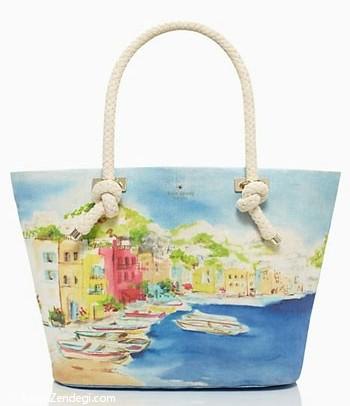  کیف دستی های زنانه رنگارنگ Kate Spade 
