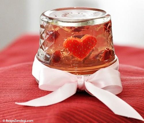 ایده عاشقانه برای روز مرد: ژله رمانتیک ایده عاشقانه برای روز مرد: ژله رمانتیک