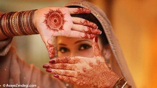 مدل نقش حنای دست جذاب و هنر جنوبی 
