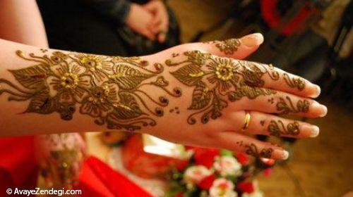 مدل نقش حنای دست جذاب و هنر جنوبی 