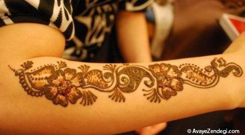 مدل نقش حنای دست جذاب و هنر جنوبی 