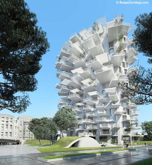 آَشنایی با شاهکار طراحی برج «درخت سفید» در فرانسه