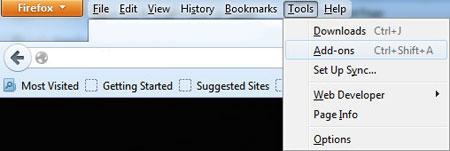 آموزش نصب افزونه و Add-Ons درمرورگر Mozilla Firefox
