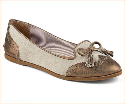 مدل های جدید کفش زنانه تخت برند Sperry Top Sider