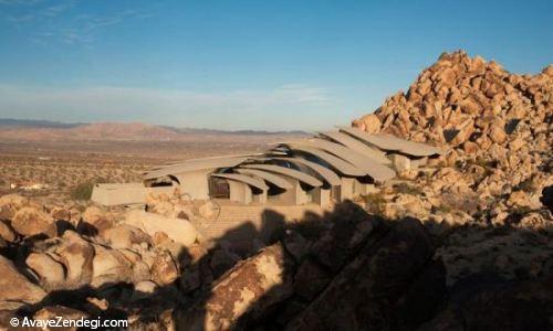  معماری و دکوراسیون خانه کویر در کالیفرنیا 