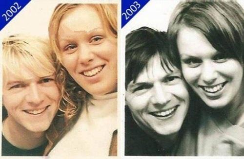  تغییرات چهره یک زوج پس از 14 سال 