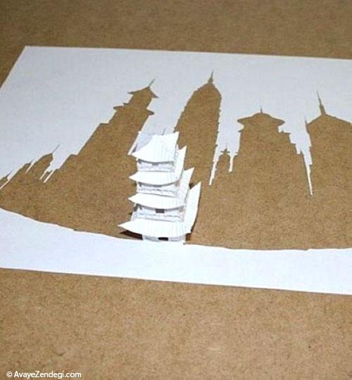  ساخت کاردستی های جالب با کاغذ 