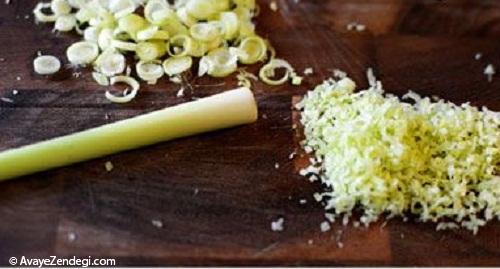رول های تایلندی با مغز مرغ و ریحان