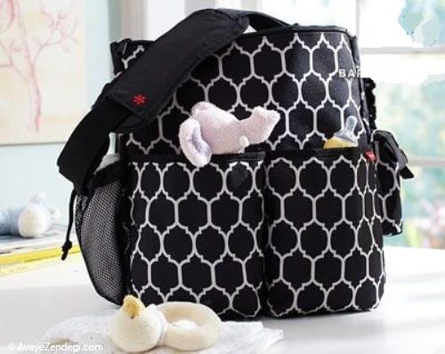 کیف هایی برای پوشک و لوازم بچه