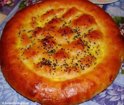 طرز تهیه نان شیرمال