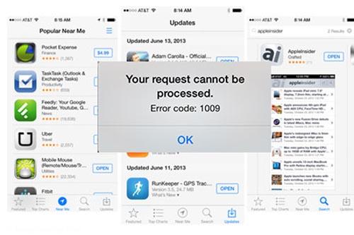 ارور ۱۰۰۹ برای ios: هر آنچه شما بایددرموردآن بدانید