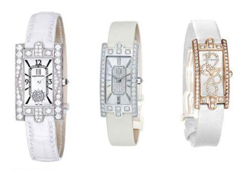 ساعت مچی های زنانه الماس نشان Harry Winston