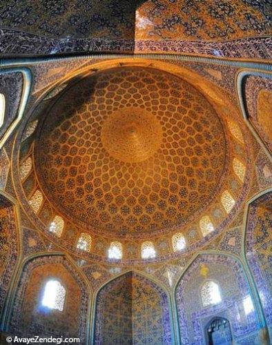  مسجد شیخ لطف‌الله، شاهکار کاشی‌کاری ایران 