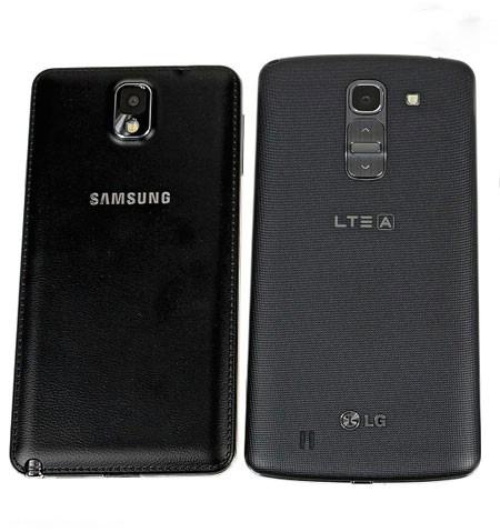 مقایسه LG GPro2 با Galaxy Note 3 سامسونگ مقایسه LG GPro2 با Galaxy Note 3 سامسونگ