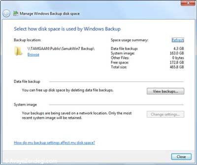 پاک کردن Backup های قدیمی ویندوز پاک کردن Backup های قدیمی ویندوز