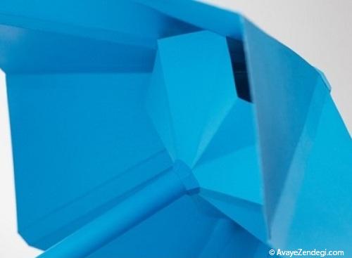 طراحی خلاقانه و ساده چتر بر مبنای اوریگامی