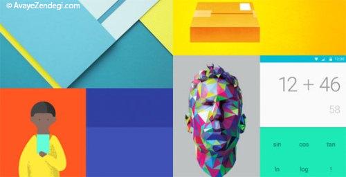 تصاویری از سیستم عامل جدید Android L