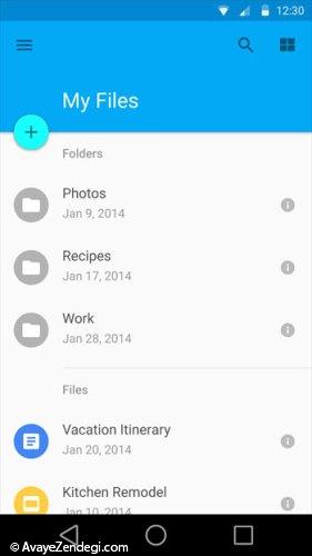 تصاویری از سیستم عامل جدید Android L