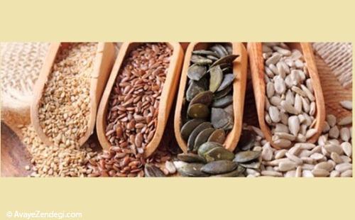 فواید جادویی تخمه ها