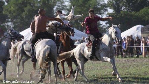 فستیوال قبیله‌های اسب سوار در مجارستان 