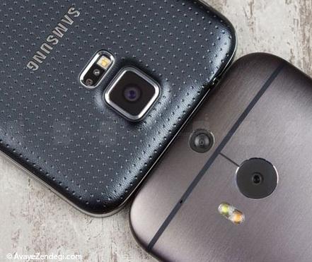 Samsung Galaxy S5 در برابر HTC One M8 موبایل