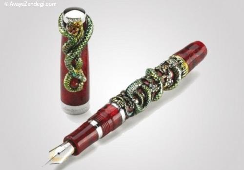  شرکت Montegrappa و طرح مار روی خودنویس هایش 