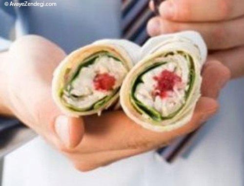 طرز تهیه ساندویچ خوشمزه براى دانش آموزان