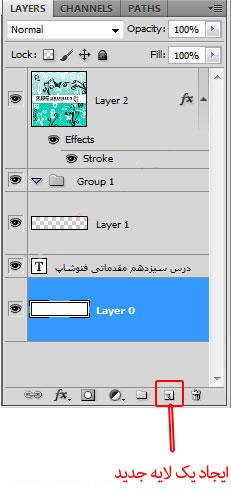 توانایی شناخت فتوشاپ در عمق لایه ها