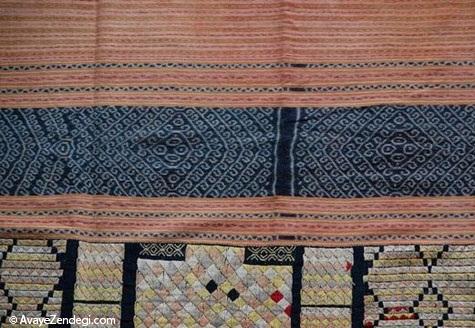 طراحی و تزئین دیوار با پارچه طراحی پارچه