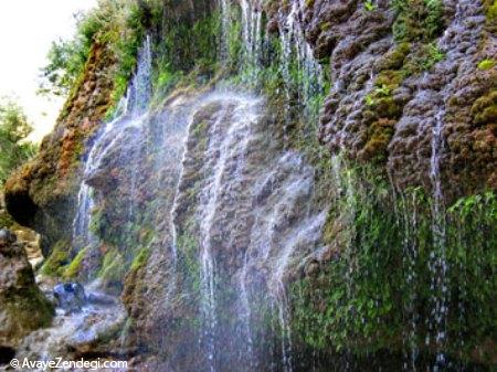 سرزمین آبشارها در جیرفت