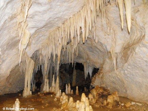 غارهای شگفت‌انگیزی با جاذبه‌های طبیعی