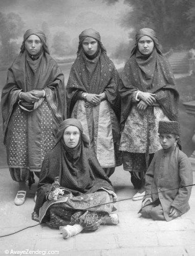  تصاویری از زنان عصر قاجار 