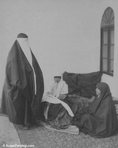  تصاویری از زنان عصر قاجار 