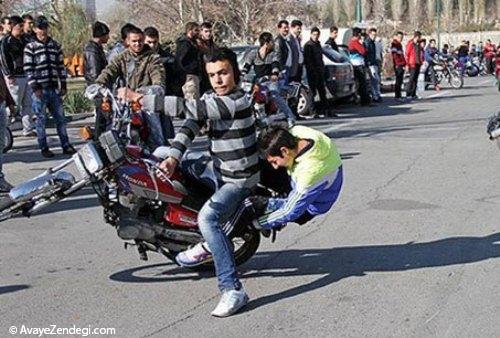 تک چرخ زدن با موتور تک چرخ زدن با موتور