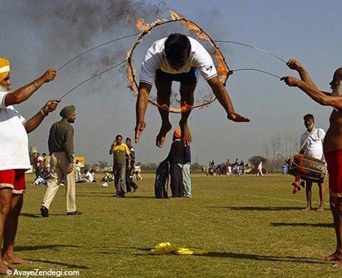  عکس های جالب از المپیک هندی ها! 