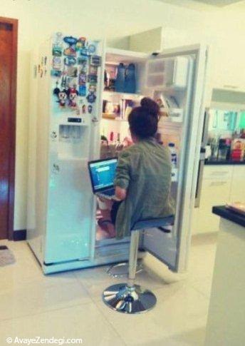  عکس های خنده دار تنبلی 