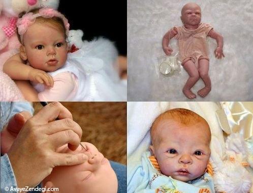 عروسک های طبیعی نوزاد