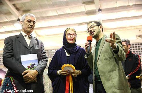 عکس های مهناز افشار و امید زندگانی در حال سوارکاری 