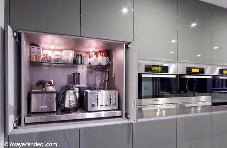 وسایل برقی را کجای آشپزخانه قرار دهیم؟ وسایل برقی را کجای آشپزخانه قرار دهیم؟