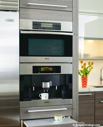 وسایل برقی را کجای آشپزخانه قرار دهیم؟ وسایل برقی را کجای آشپزخانه قرار دهیم؟