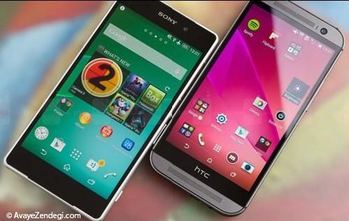 کدام بهتر است؟ HTC One M8 یا Sony Xperia Z2؟ HTC One M8 و Sony Xperia Z2